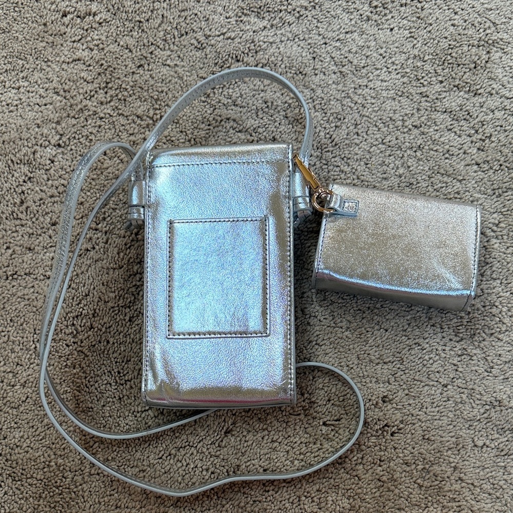 J. Crew Silver Crossbody Bag Set - Picture 4 of 6